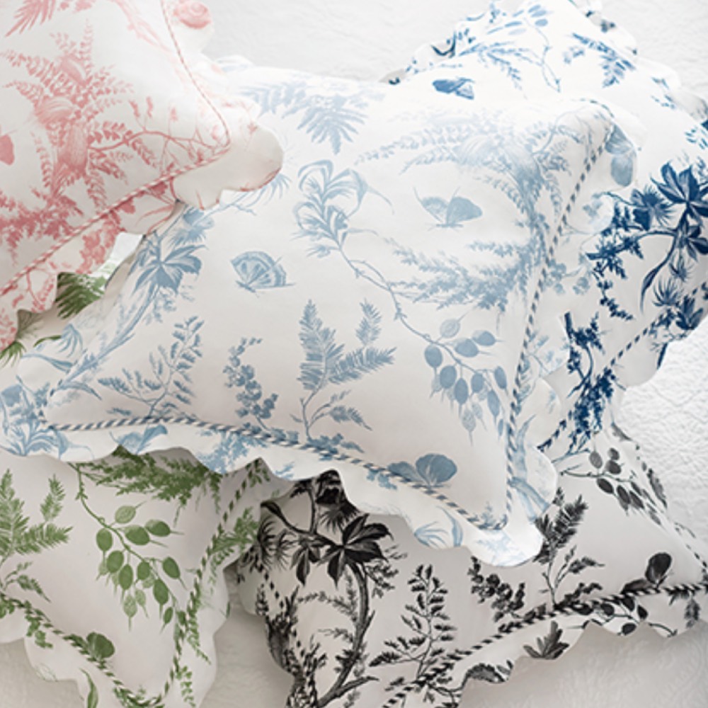 Anna French Newlands Toile Fabric in Blue